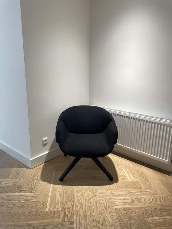 Image 1 of SP01 Design Anita Low Swivel Armchair by Metrica