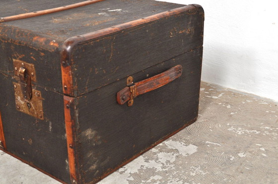 Image 1 of Vintage hutkoffer jaren 30