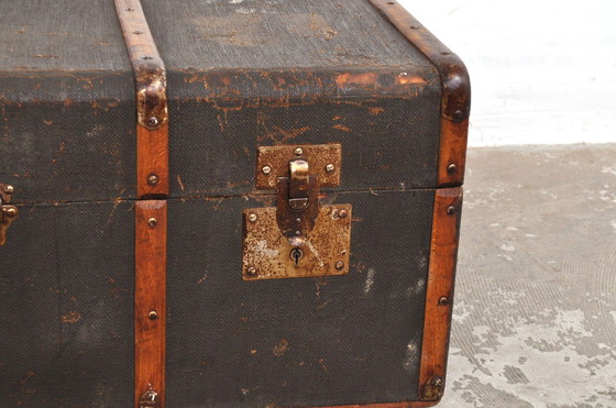 Image 1 of Vintage hutkoffer jaren 30