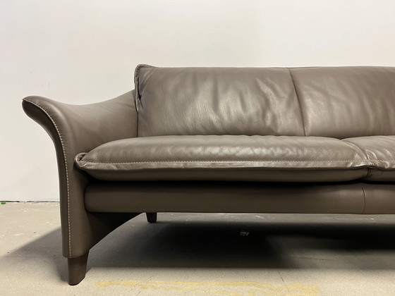 Image 1 of Leolux Enora 2.5 seater sofa Brown Leather