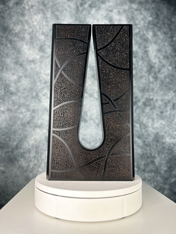 Image 1 of Black Tear Sculpture