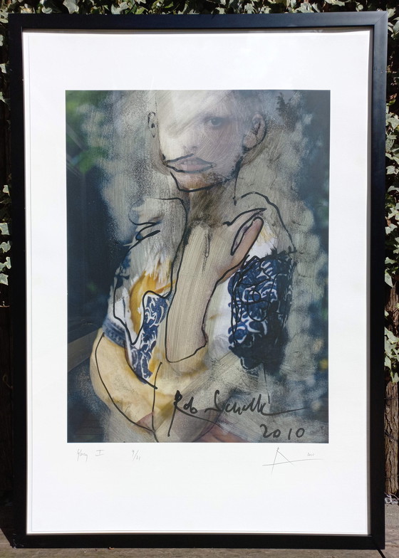 Image 1 of Rob Scholte - Glossy I, piezography (beautifully framed, large)