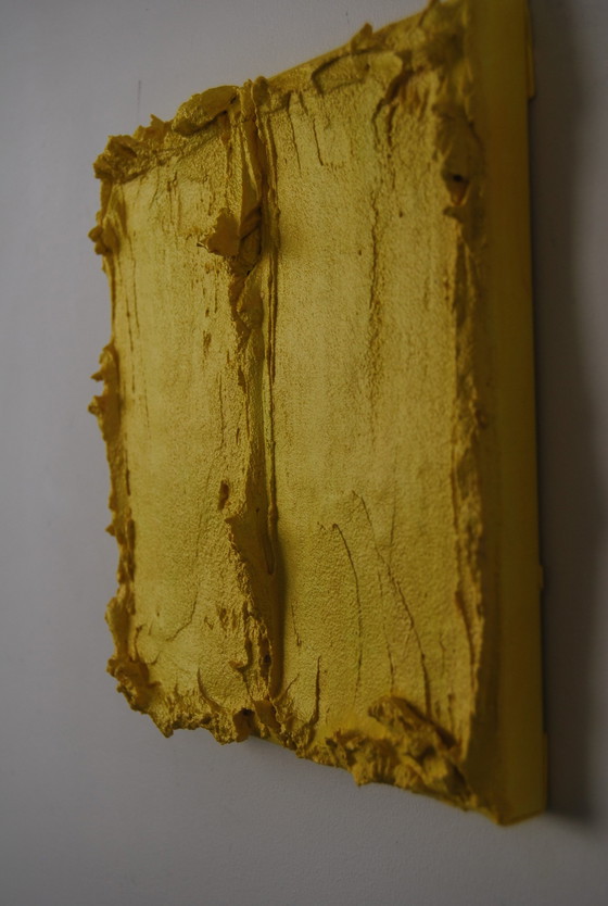 Image 1 of Marie-Jeanne van de Velde Matter painting yellow