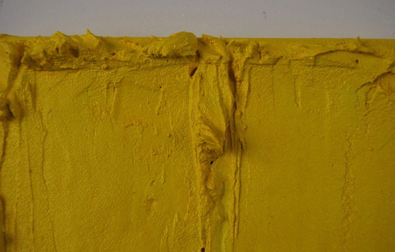 Image 1 of Marie-Jeanne van de Velde Matter painting yellow