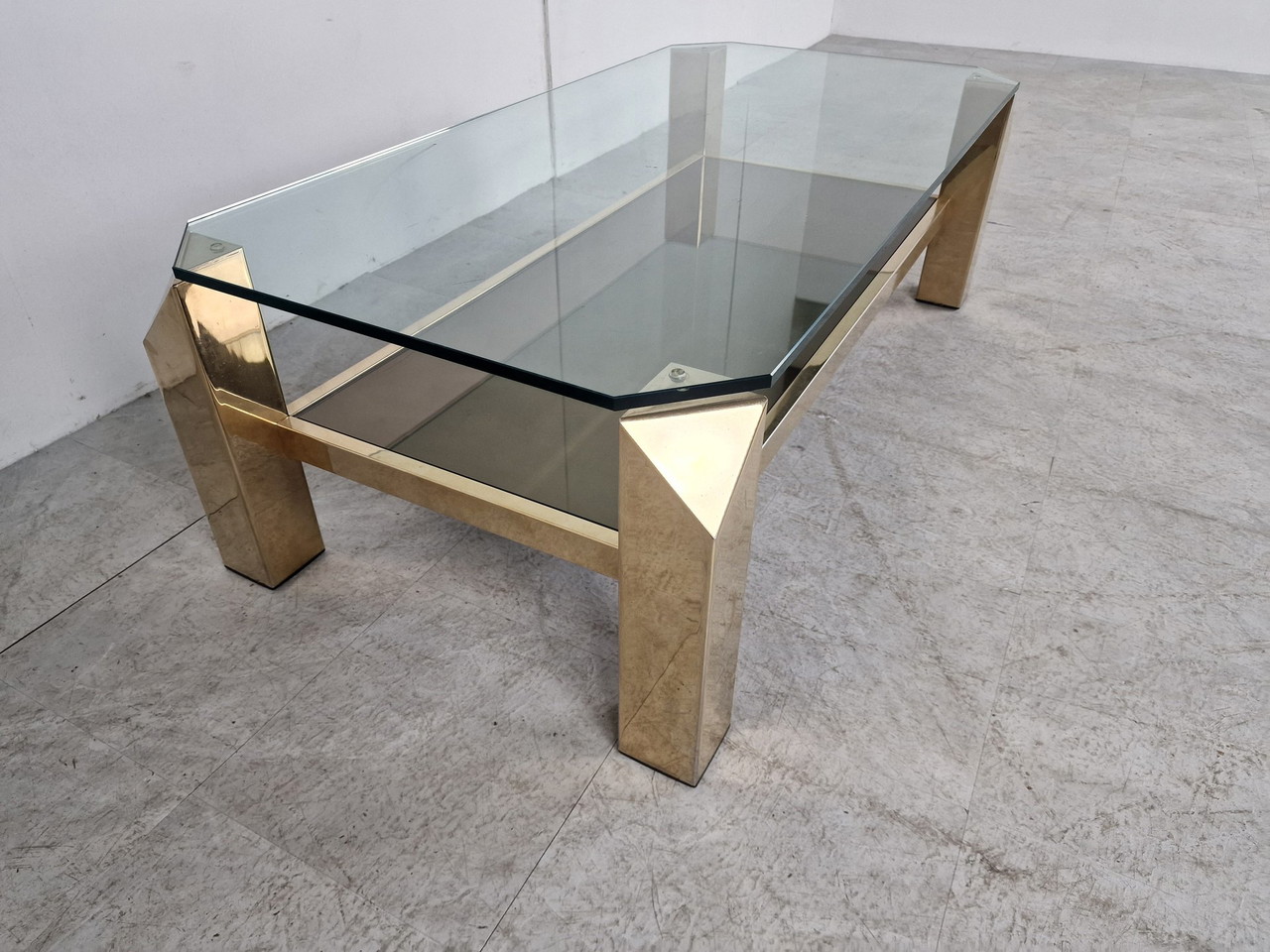 Pierre Vandel (Paris) coffee table + side table | Whoppah