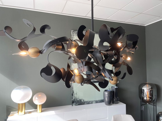 Image 1 of Kelp Chandelier brass