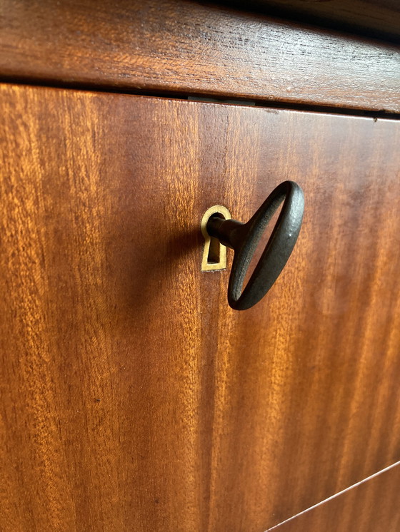 Image 1 of Retro vintage mid-century secretary