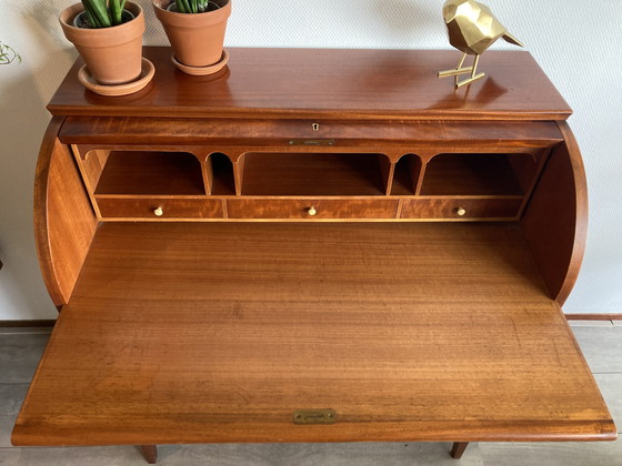 Image 1 of Retro vintage mid-century secretary