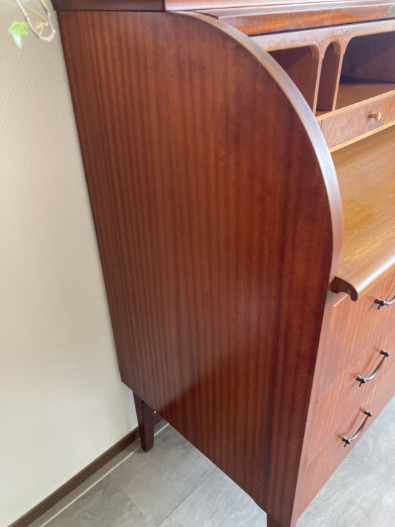 Image 1 of Retro vintage mid-century secretary