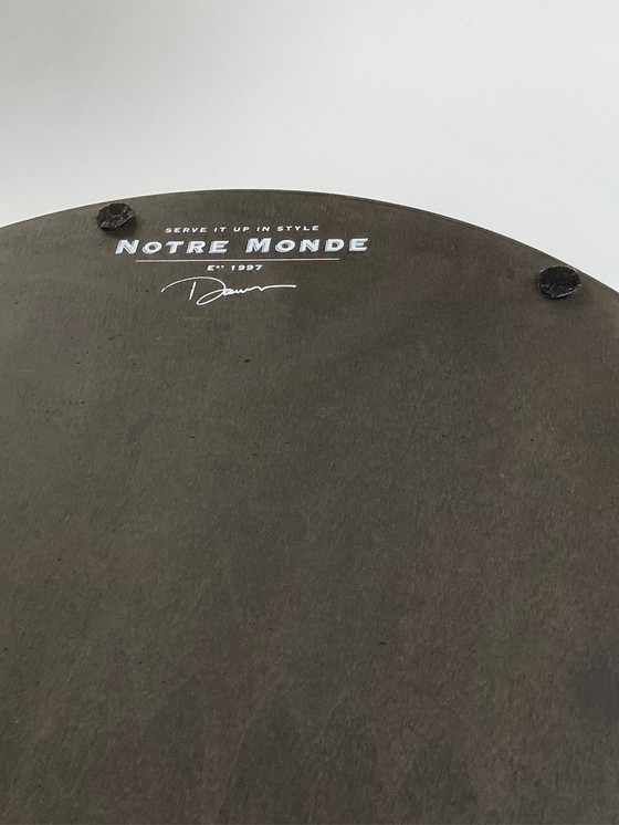 Image 1 of Bandeja para rebanadas de bronce Notre Monde