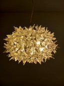 2x Lampe suspendue en cristal Kartell Bloom