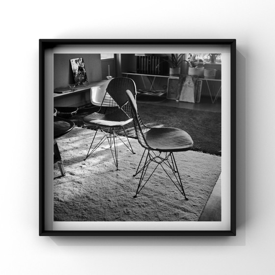 Image 1 of Eames chairs in pictures | The designers' house of Tapio Wirkkalan and Ruth Byrkin, 1952