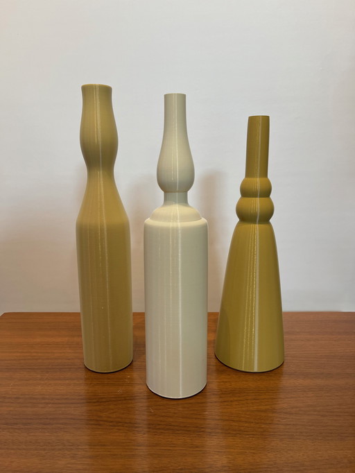 3x vase Biomorandi