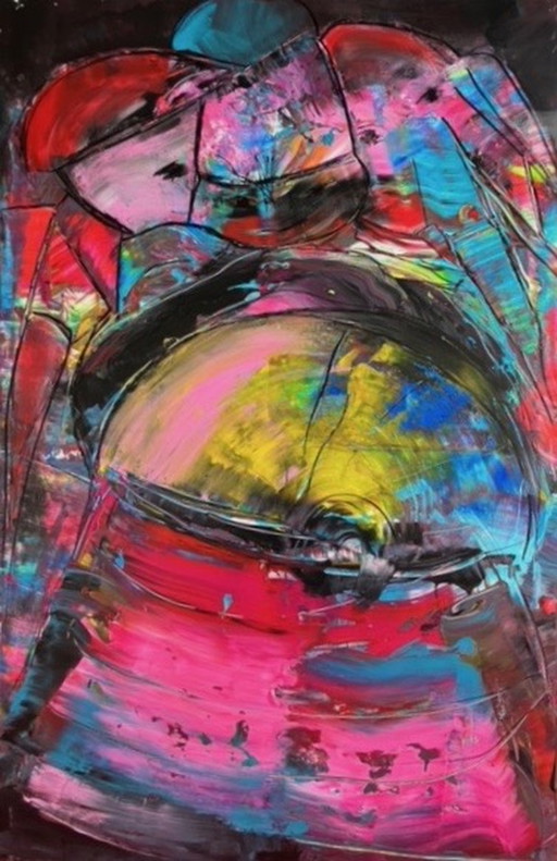 EllesBB - Peinture sur scooter
