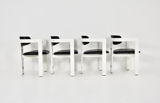 Image 1 of "Pamplona" Dining Chairs by Augusto Savini for Pozzi, 1960, Set of 4