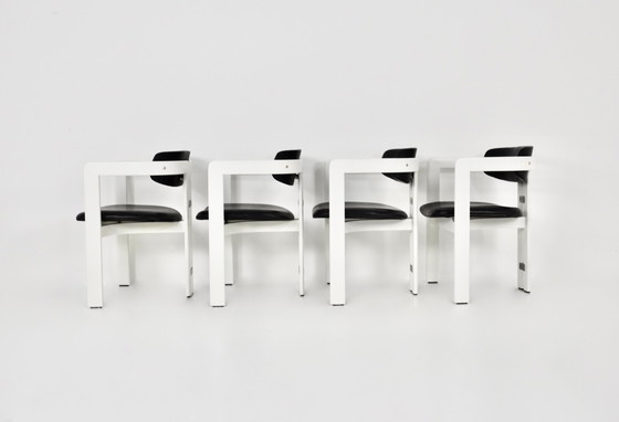 Image 1 of "Pamplona" Dining Chairs by Augusto Savini for Pozzi, 1960, Set of 4