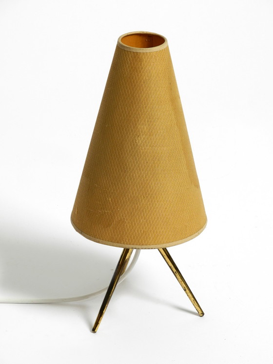 Image 1 of Mid Century tripod table lamp