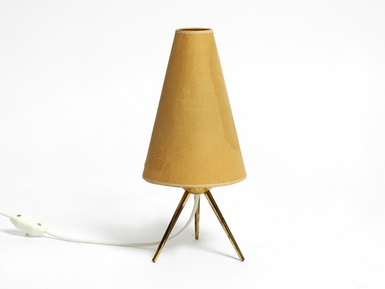 Image 1 of Mid Century tripod table lamp