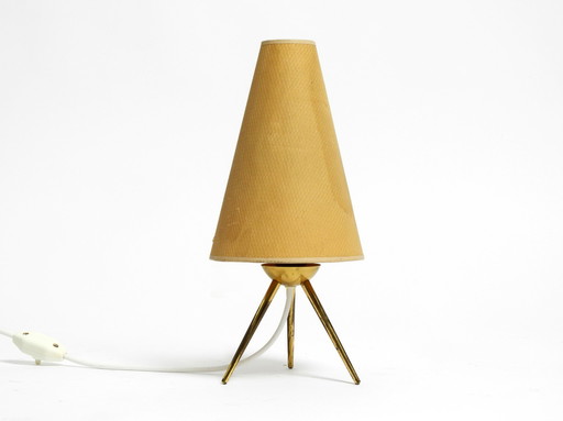 Mid Century tripod table lamp