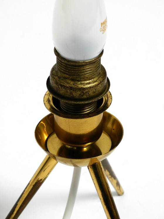 Image 1 of Mid Century tripod table lamp