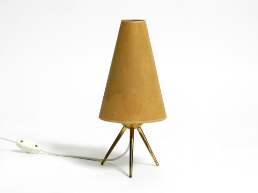 Mid Century tripod table lamp