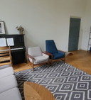 Vintage seating area