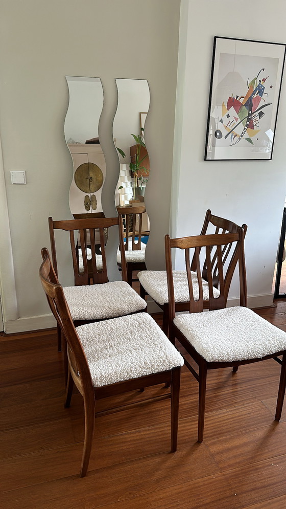 Image 1 of 4x Vintage Midcentury dining room chairs
