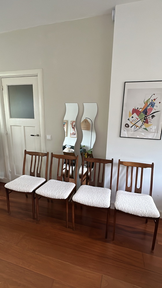 Image 1 of 4x Vintage Midcentury dining room chairs