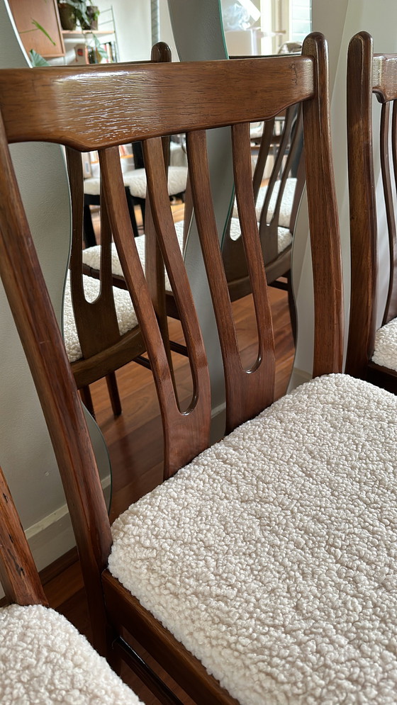 Image 1 of 4x Vintage Midcentury dining room chairs