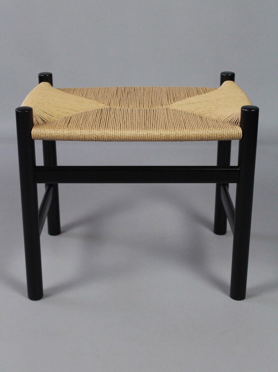 Image 1 of 2x Hans J Wegner Carl Hansen & Son tabouret CH53