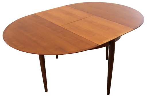 Lübke round dining table extendable 'Grebenhain'