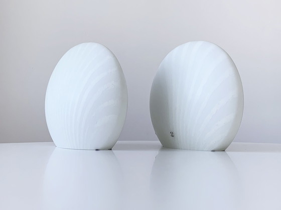 Image 1 of 2x lampes de table design Zebra shell Peill & Putzler