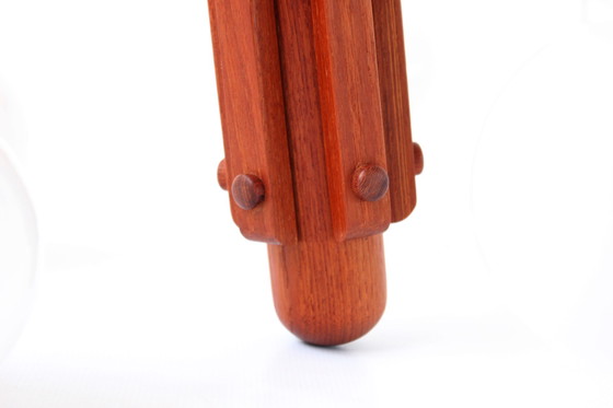 Image 1 of as new, DOMUS Danish Mid Century Teak Hanging Lamp / suspension, lustre, ampoule incluse, aucun signe d'usure