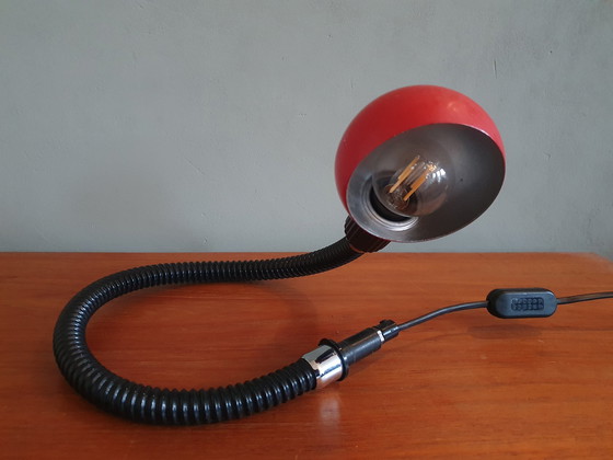 Image 1 of Lampe serpent ou cobra, Gammalux Italie, années 1980