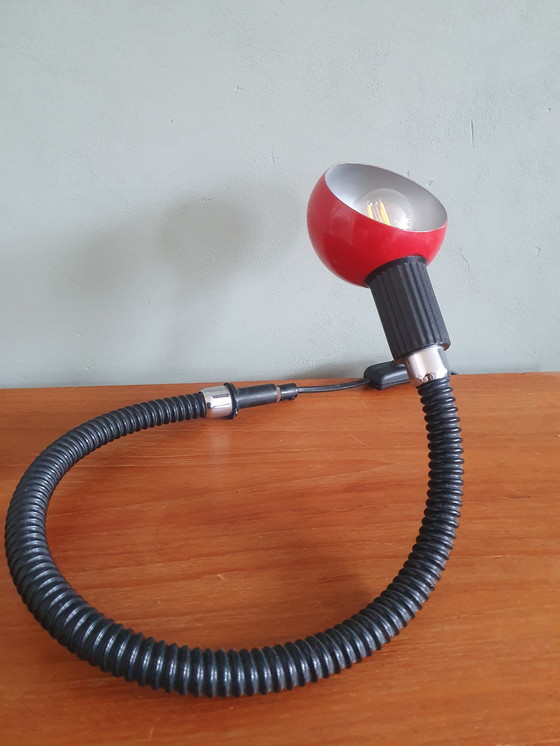 Image 1 of Lampe serpent ou cobra, Gammalux Italie, années 1980