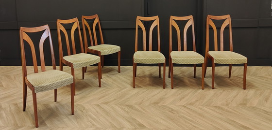 Image 1 of 6x table à manger Mid Century chaises | Vintage