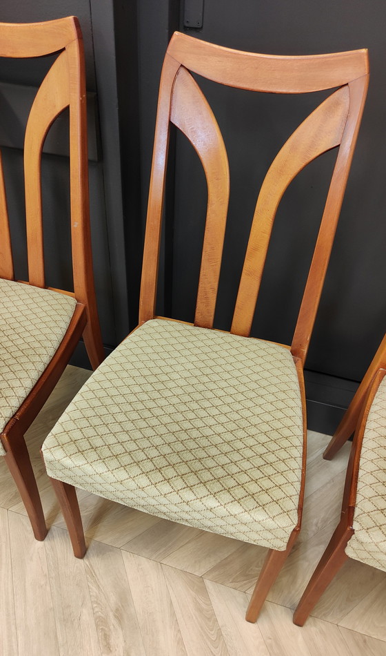 Image 1 of 6x table à manger Mid Century chaises | Vintage