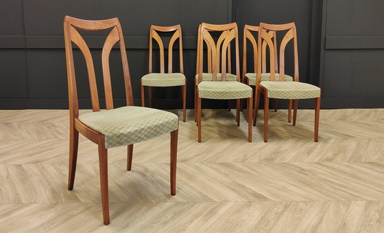 Image 1 of 6x table à manger Mid Century chaises | Vintage