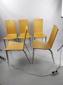 5x chaises Driade olly tango de Philip starck 1990
