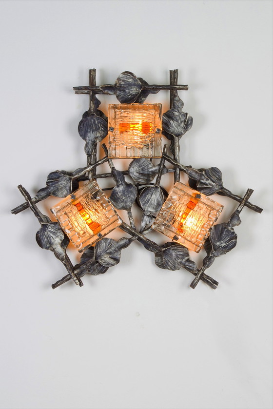 Image 1 of Brutalist wall lamp Ahlstrom and Ehrlich