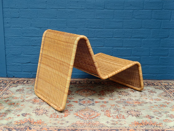 Image 1 of Fauteuil en rotin vintage