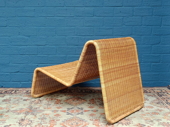 Image 1 of Fauteuil en rotin vintage