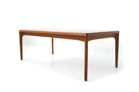 Image 1 of Henning Kjaernulf for Vejle Møbelfabrik, Mid Century Teak Coffee Table / Table basse, Danish Design