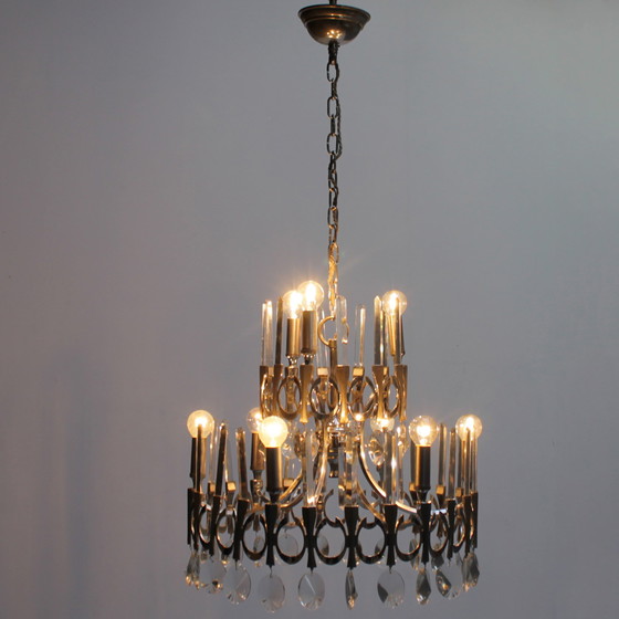 Image 1 of Gaetano Sciolari Chandelier 'Ovali'