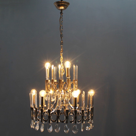 Image 1 of Gaetano Sciolari Chandelier 'Ovali'