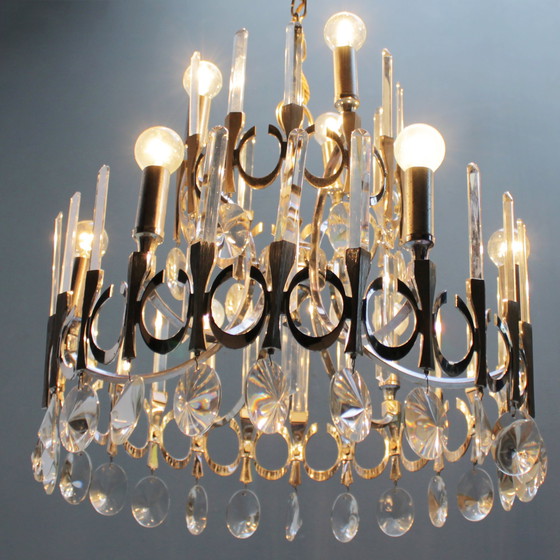 Image 1 of Gaetano Sciolari Chandelier 'Ovali'