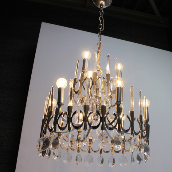 Image 1 of Gaetano Sciolari Chandelier 'Ovali'