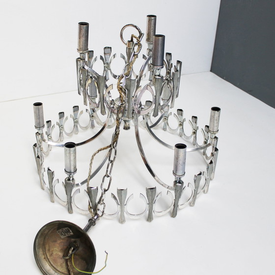 Image 1 of Gaetano Sciolari Chandelier 'Ovali'