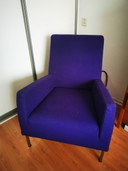 Sillón morado Nomada