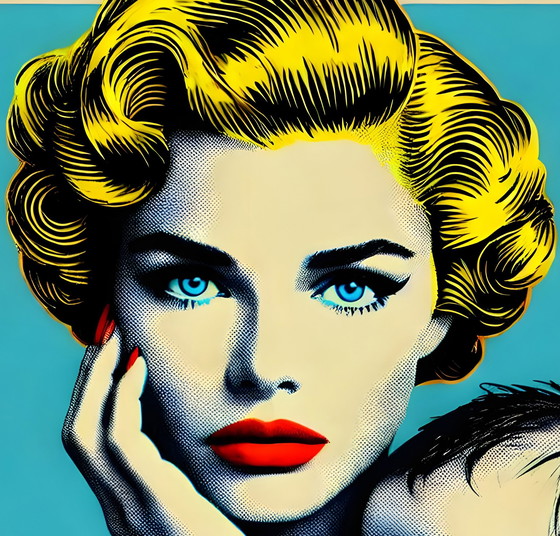 Image 1 of Pop Art "Mère et enfant